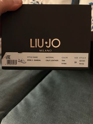 Sandalias Liu Jo Erin 3 Talla 39. Nuevas