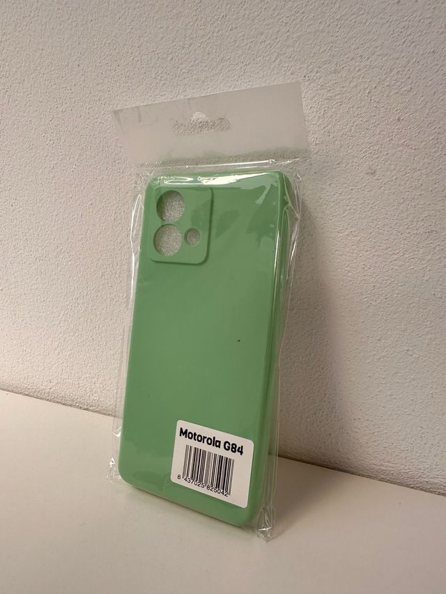 Fundas Motorola G84 silicona colores