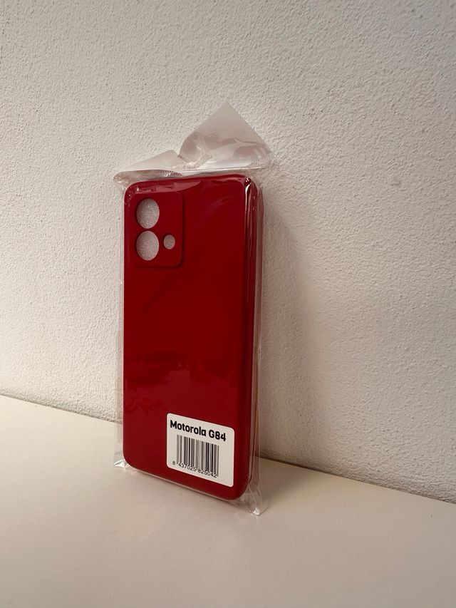 Fundas Motorola G84 silicona colores