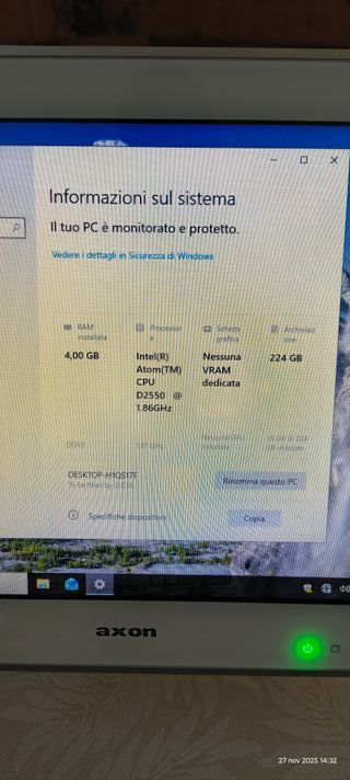 Axon PC POS (Point of Sale) All in One AIO