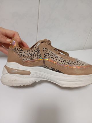 Zapatillas animal print/ leopardo
