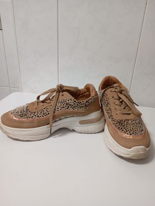 Zapatillas animal print/ leopardo