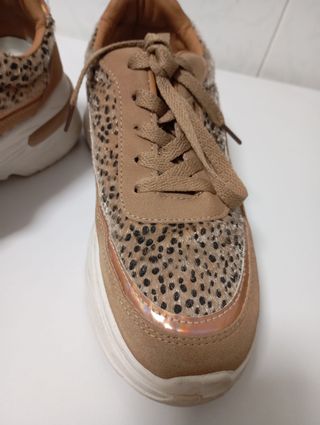 Zapatillas animal print/ leopardo