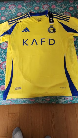 Maglia Cr7 Al Nassr autografata con COA