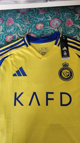Maglia Cr7 Al Nassr autografata con COA