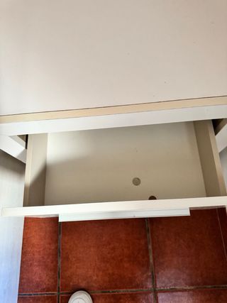 2 Comodini Bianchi in Legno