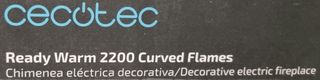 Cecotec Chimenea Eléctrica Ready Warm 2200