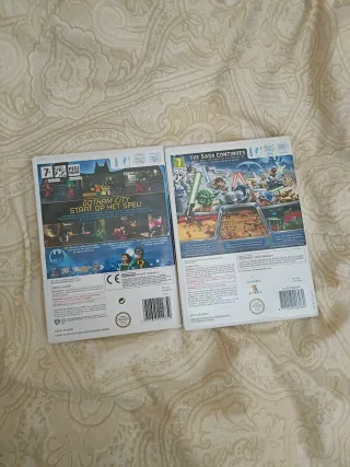 Lote 2 Juegos Wii: Lego Batman y Star Wars III