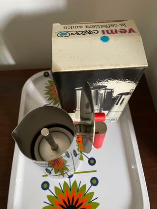 Caffettiera Vemi 6 tazze acciaio