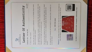 Maglia USA Lebron James autografata con COA