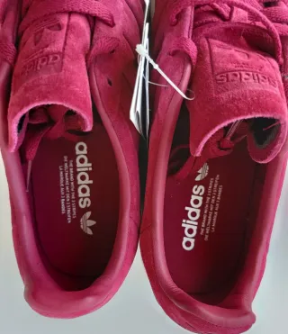 Tênis Adidas Campus Stitch and T Vermelho