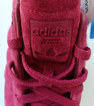 Tênis Adidas Campus Stitch and T Vermelho