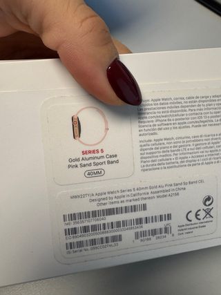 Apple Watch Series 5 Oro Rosa