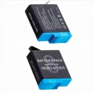 Lote 2 batterie GoPro Hero 5/6/7/8 nuove