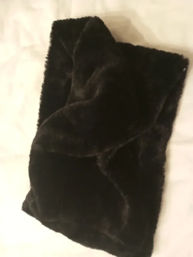 Braga de cuello de pelo