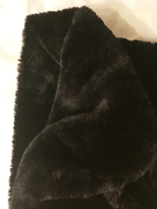 Braga de cuello de pelo