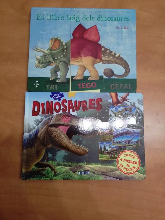 Libro juego de dinosaurios para niños