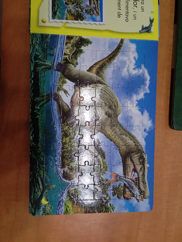 Libro juego de dinosaurios para niños
