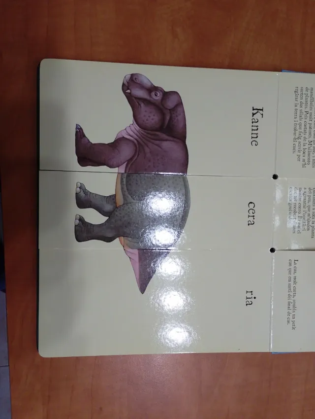 Libro juego de dinosaurios para niños