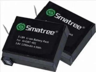 Lote 2 batterie GoPro Hero 4 nuove