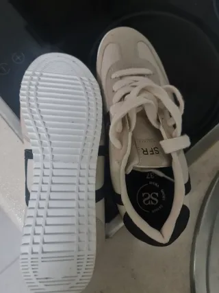 Zapatillas Sfera Beige/Negro Talla 37