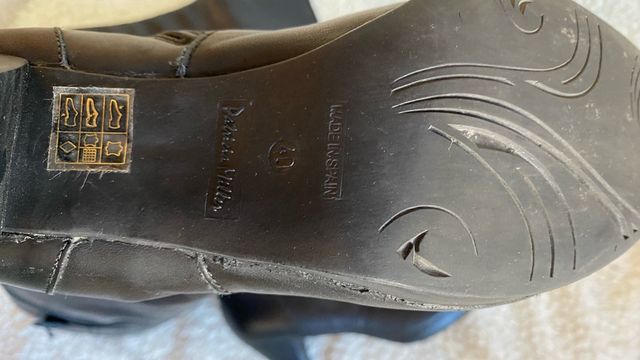 Botas caña alta piel Patricia Miller T40