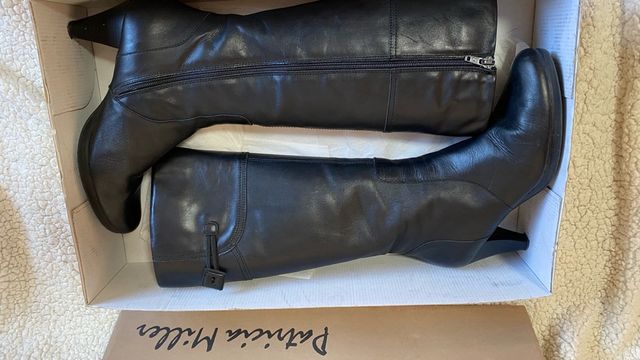 Botas caña alta piel Patricia Miller T40