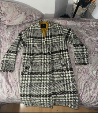 Abrigo Largo Zara Mujer Talla L