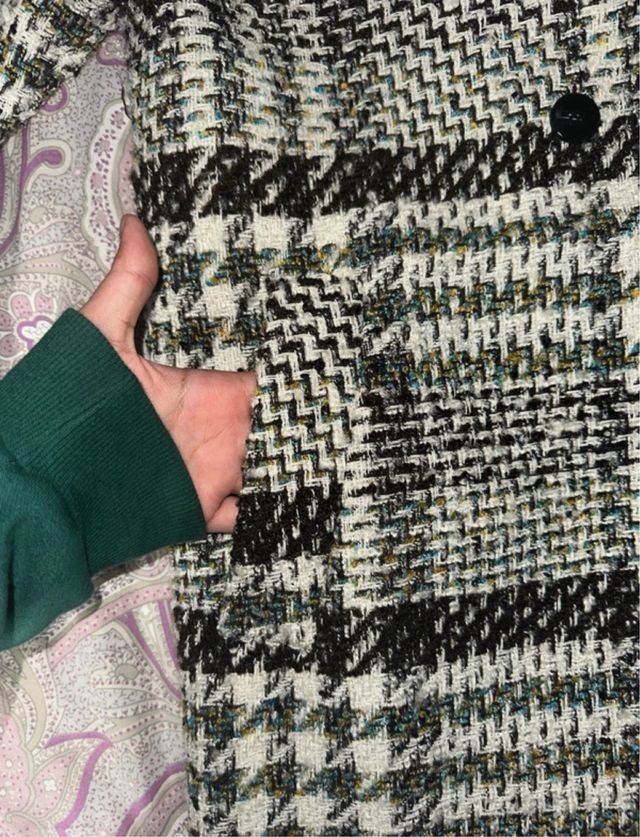 Abrigo Largo Zara Mujer Talla L