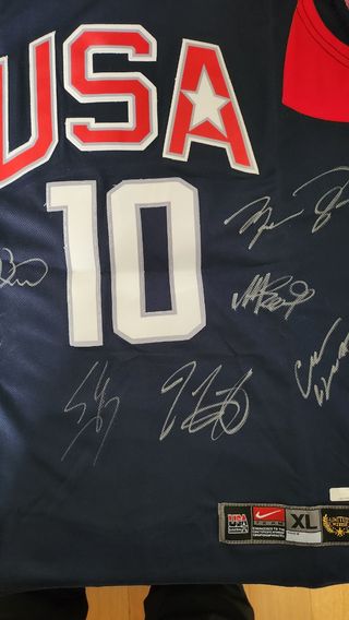 Maglia USA Kobe Bryant autografata Team USA COA