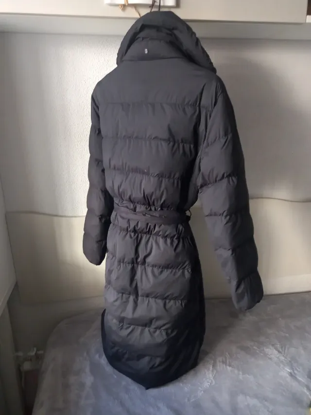 Abrigo Massimo Dutti Negro