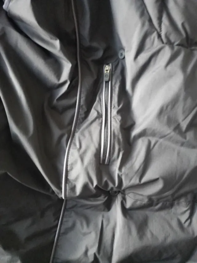 Abrigo Massimo Dutti Negro