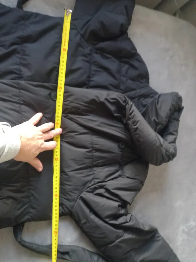 Abrigo Massimo Dutti Negro