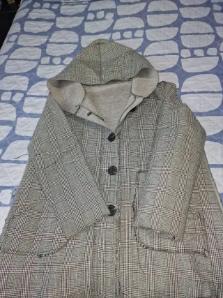 Chaqueta cuadros mujer