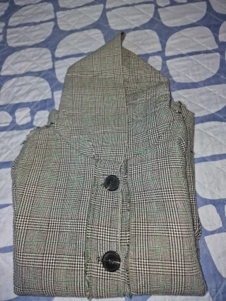 Chaqueta cuadros mujer