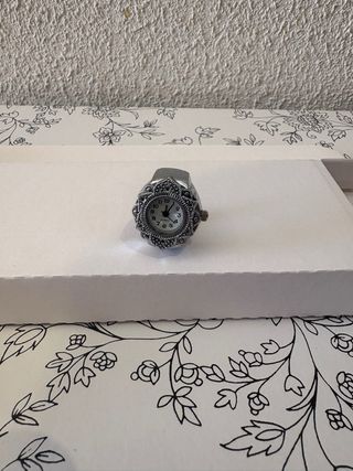 Reloj anillo