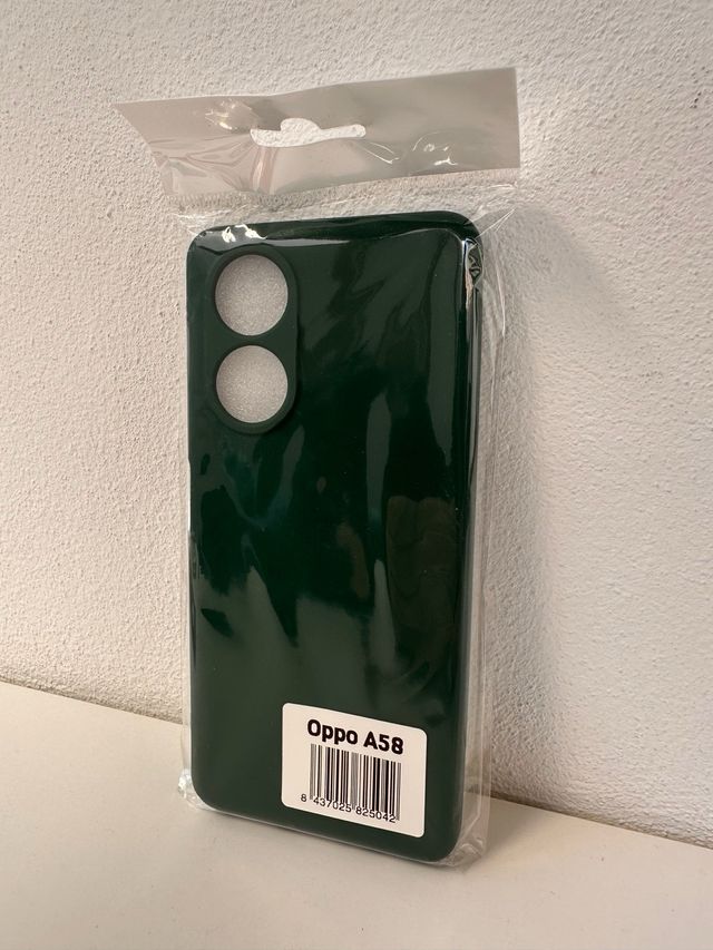 Fundas OPPO A58 silicona varios colores