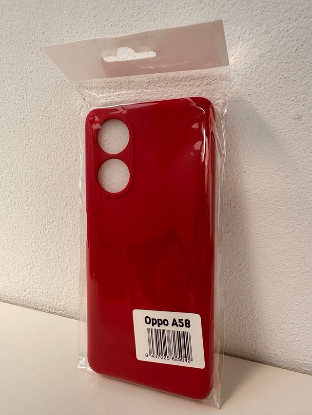 Fundas OPPO A58 silicona varios colores