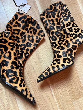 Botines piel Bershka