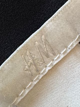 Pantalón de traje rayas blanco y negro