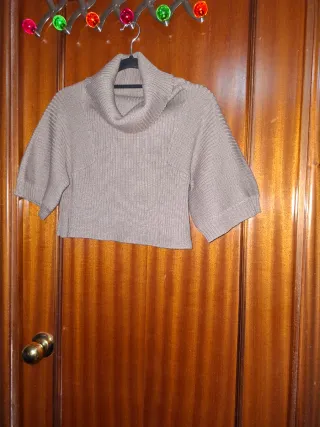 Jersey corto cuello alto