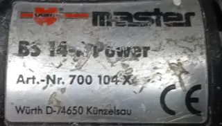 Trapano avvitatore Master wurth