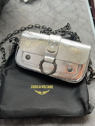 Bolso Zadig & Voltaire plateado