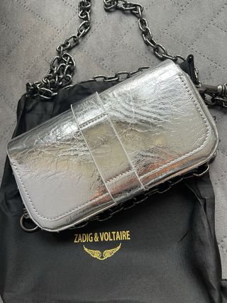 Bolso Zadig & Voltaire plateado