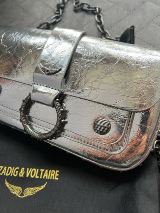 Bolso Zadig & Voltaire plateado