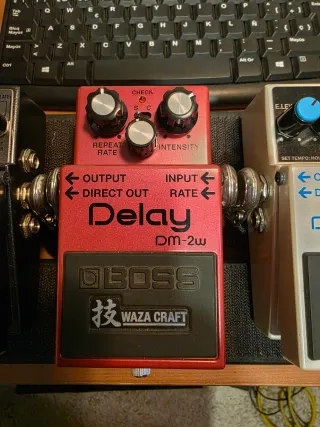 BOSS DM-2W Delay WazaCraft Delay Analógico