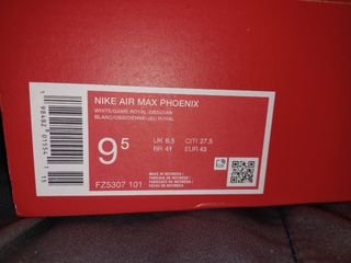 Nike Air Max Phoenix Azul y Blanco