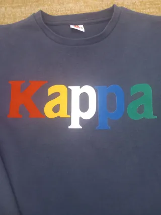 Sudadera Kappa Azul Multicolor