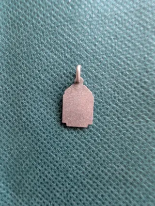 Mini Medalla Virgen de la Cabeza entronizada