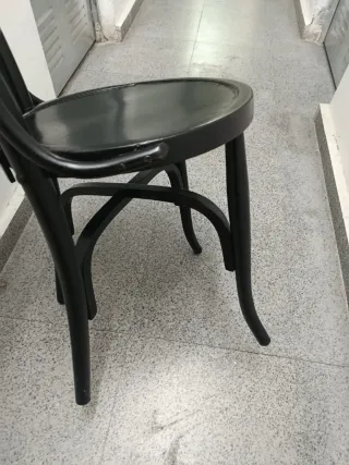 2 Sedie Thonet in Legno Nero